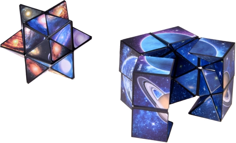 2w1: kostka i gwiazda 3D