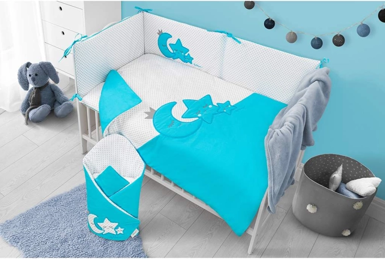 Kojący motyw księżyca i gwiazd