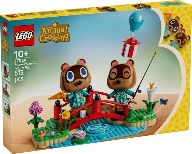 LEGO Animal Crossing Timmy i Tommy na spacerze