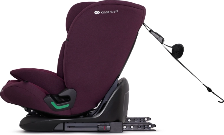 Łatwa i pewna instalacja ISOFIX + TOP TETHER