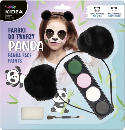 Zestaw farb do twarzy panda