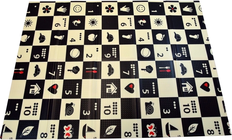 Nauka liczb z czytelnymi kropkami