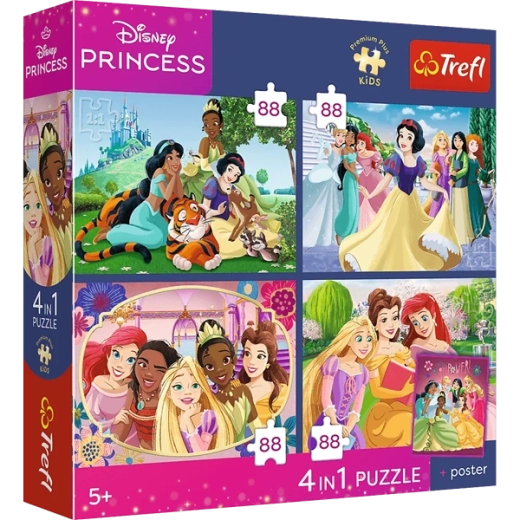 4 puzzle w jednym opakowaniu