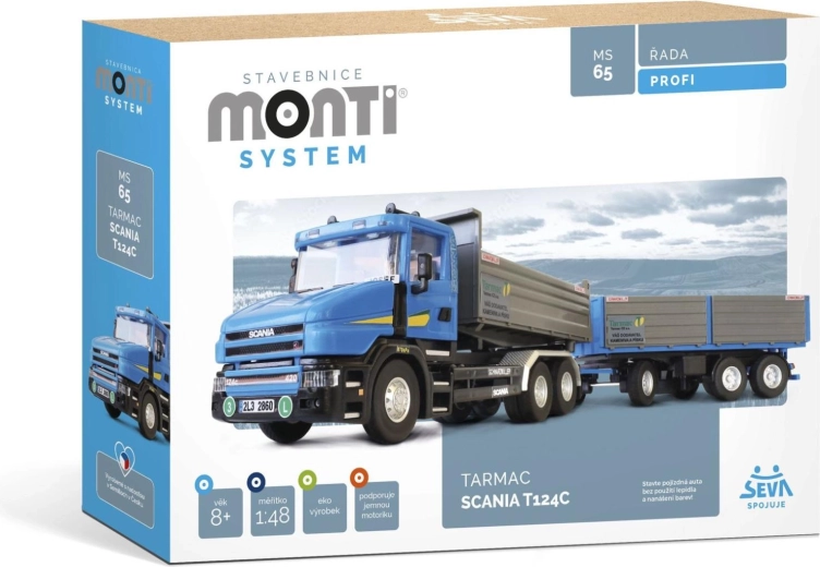 Zestaw konstrukcyjny Monti System 65 Scania Tarmac