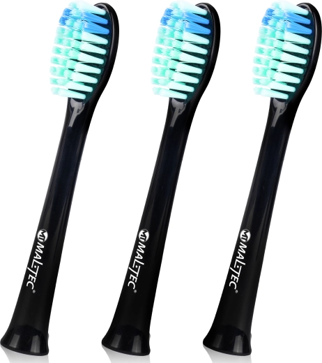 Wymienne głowice do szczoteczki sonicznej Toothie X2in1, 3 szt., białe