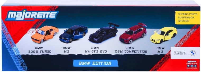 5 licencjonowanych BMW w jednym zestawie prezentowym