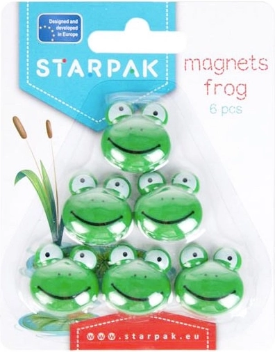 Magnesy żabki zestaw 6 szt.