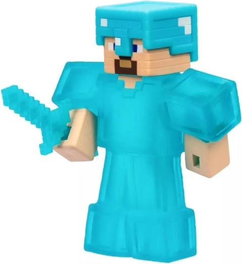 Diamentowa zbroja i miecz do minecraftowej akcji