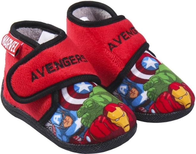 Dziecięce kapcie Avengers zapinane na rzep