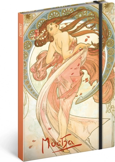 Kieszonkowy notes Alfons Mucha Taniec