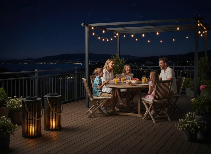 Gotowy na biesiadowanie na zewnątrz