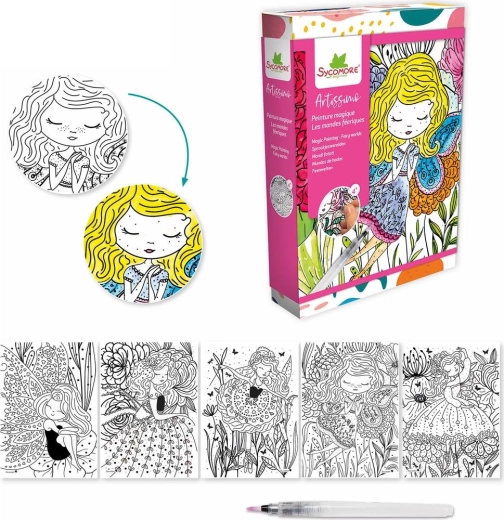 Artissimo magiczne malowanie wodą – bajkowe wróżki