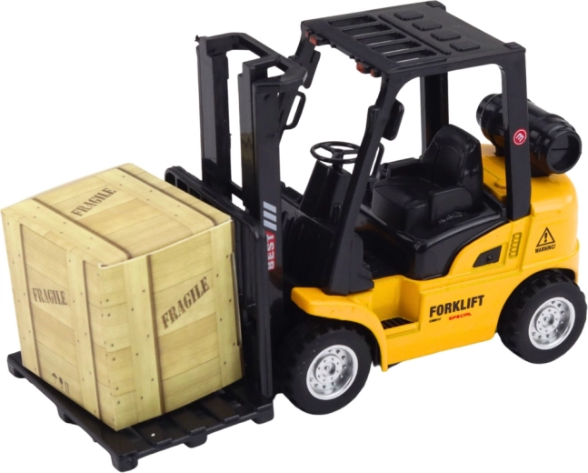 Regulowane widły i realistyczna manipulacja ładunkiem