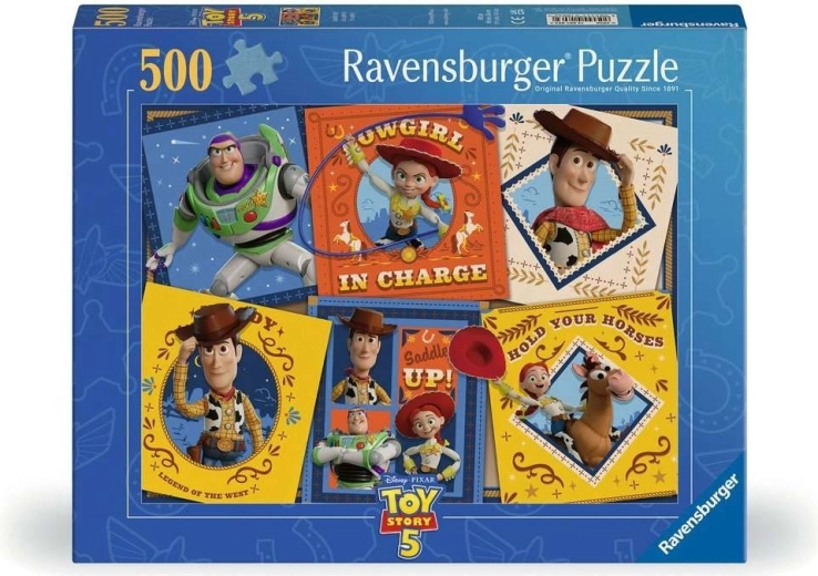 Puzzle Ravensburger Toy Story 5: Historia zabawek – 500 elementów