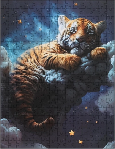 Puzzle tygr w chmurach, 300 elementów