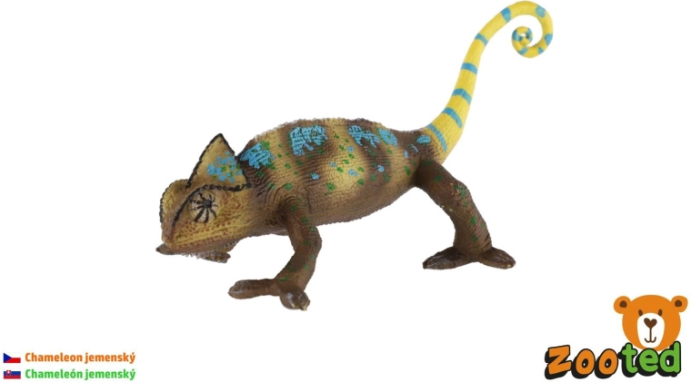 Figurka kameleona jemeńskiego 18 cm