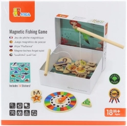 Magnetyczna gra w łowienie rybek VIGA