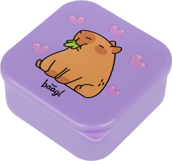 Baagl lunchbox 4 w 1 kapibara