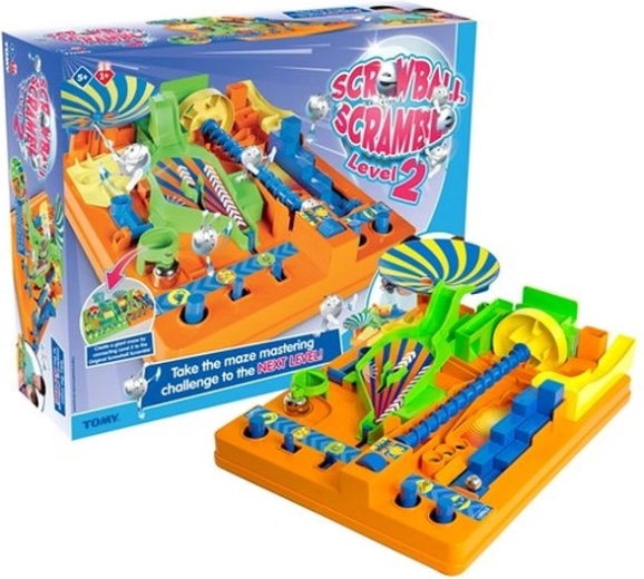 Tomy Crazy Ball 2 – gra zręcznościowa: tor przeszkód