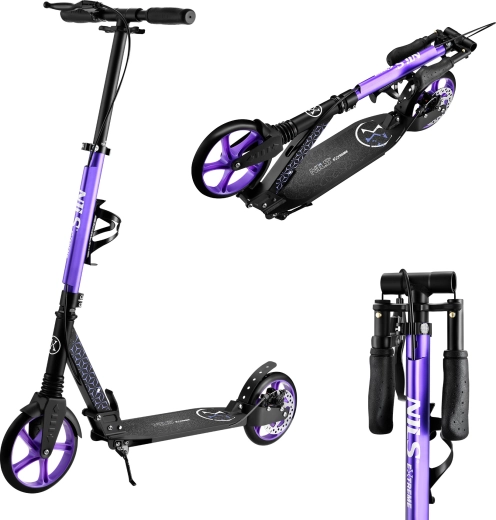 Składana konstrukcja i regulowana kierownica