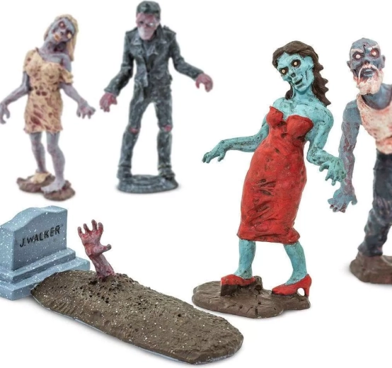 12 unikalnych postaci zombie i akcesoriów