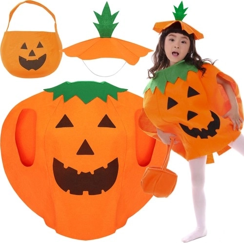 Dziecięcy kostium dyniowy na Halloween