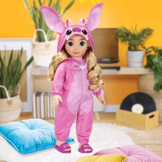 Uroczy różowy onesie inspirowany Angel
