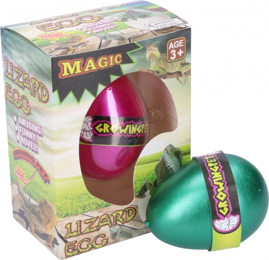 Jajko z rosnącą jaszczurką