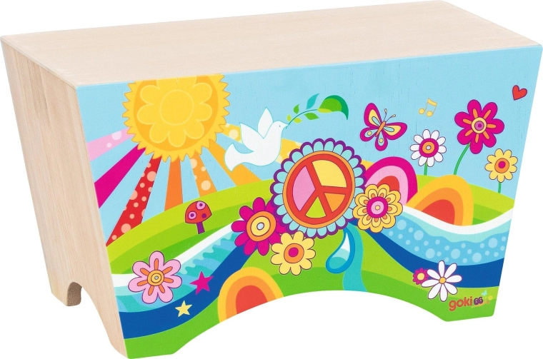 Dziecięcy cajon Flower meadow Goki - 1 sztuka