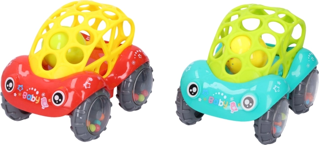 Samochodzik–grzechotka dla niemowląt 11,5 cm