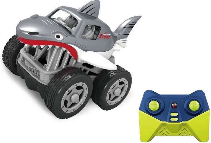 RC mini auto Rekin – szare terenowe auto zdalnie sterowane