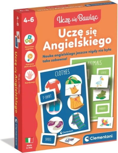 Uczę się angielskiego – prosta edukacyjna gra dla dzieci 4–6 lat