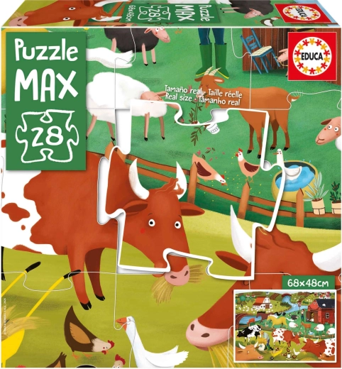 Educa Puzzle Farma 28 kawałków