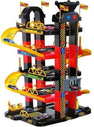 Kompletny zestaw z 10 autkami