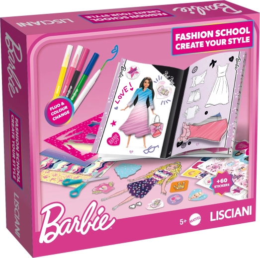 Kreatywny zestaw Barbie Fashion School