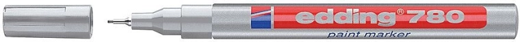 Marker lakowy srebrny Edding 780, 0,8 mm