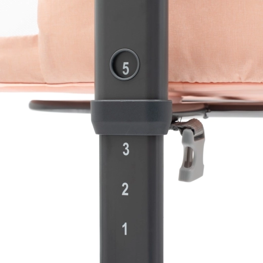 5 poziomów wysokości dla idealnego dopasowania do łóżka