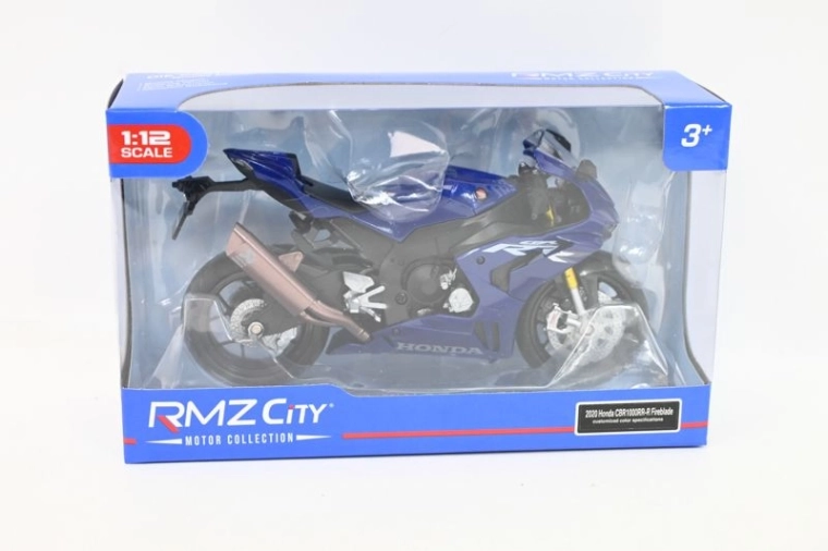 RMZ Hobby model motocykla Honda CBR1000 Fireblade niebieska 1:12