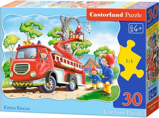Puzzle 30 elementów – ratunek kociaka – Kociak