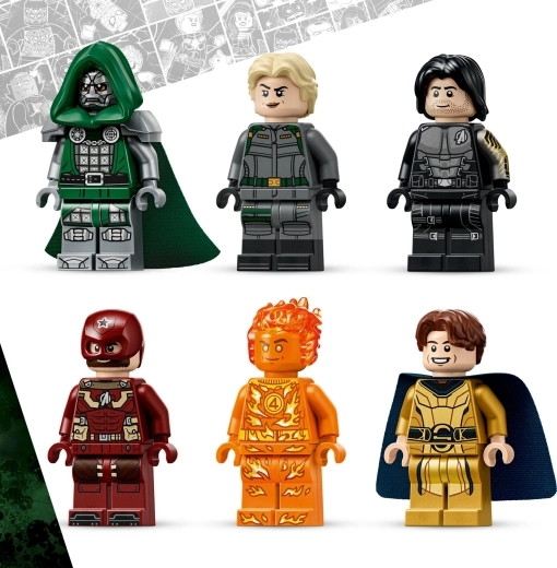 Sześć minifigurek Marvela