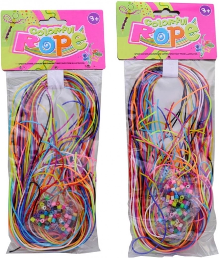 Sznurki do zaplatania z akcesoriami 80 cm