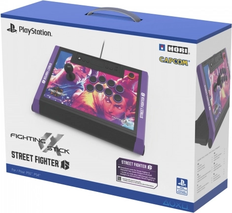 Arcade kontroler HORI Fighting Stick Alpha Street Fighter 6 do PS5, PS4 i PC