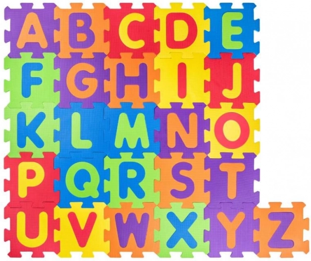 Piankowe puzzle Alfabet