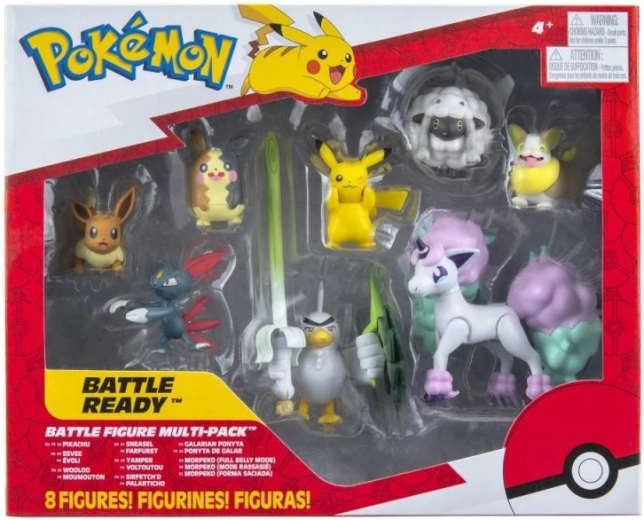 Zestaw 8 figurek Pokémon