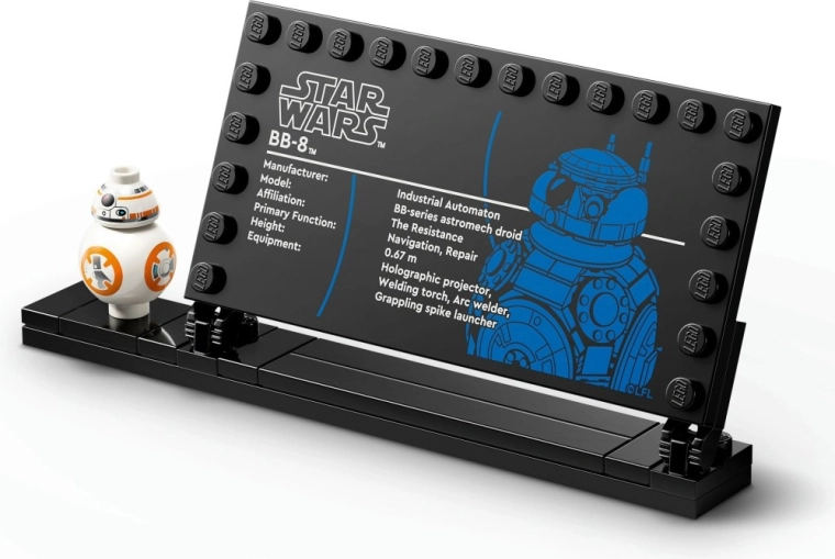 Kolekcjonerska podstawka z tabliczką informacyjną