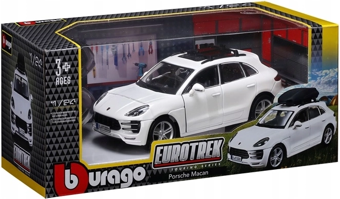 BBU Eurotrek Porsche Macan touring 1:24 białe