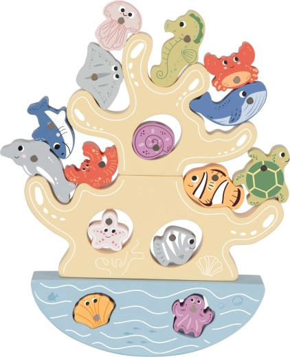 Balansująca rafa koralowa do treningu stabilności