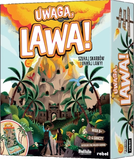 Uwaga, lawa! – rodzinna gra planszowa