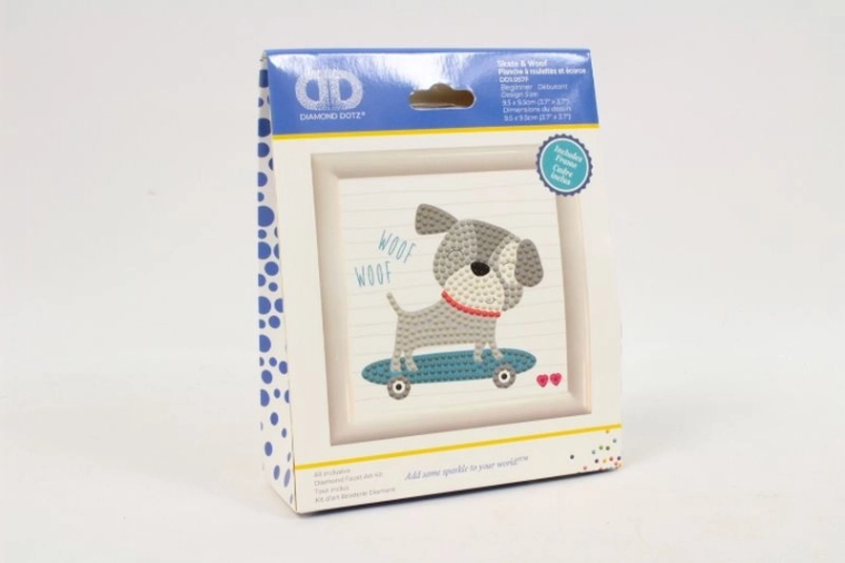 Diamond Dotz Skate i woof – kreatywne haftowanie diamentowe