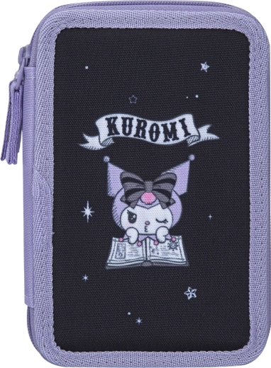 Wytrzymałe zamki YKK i motyw Kuromi